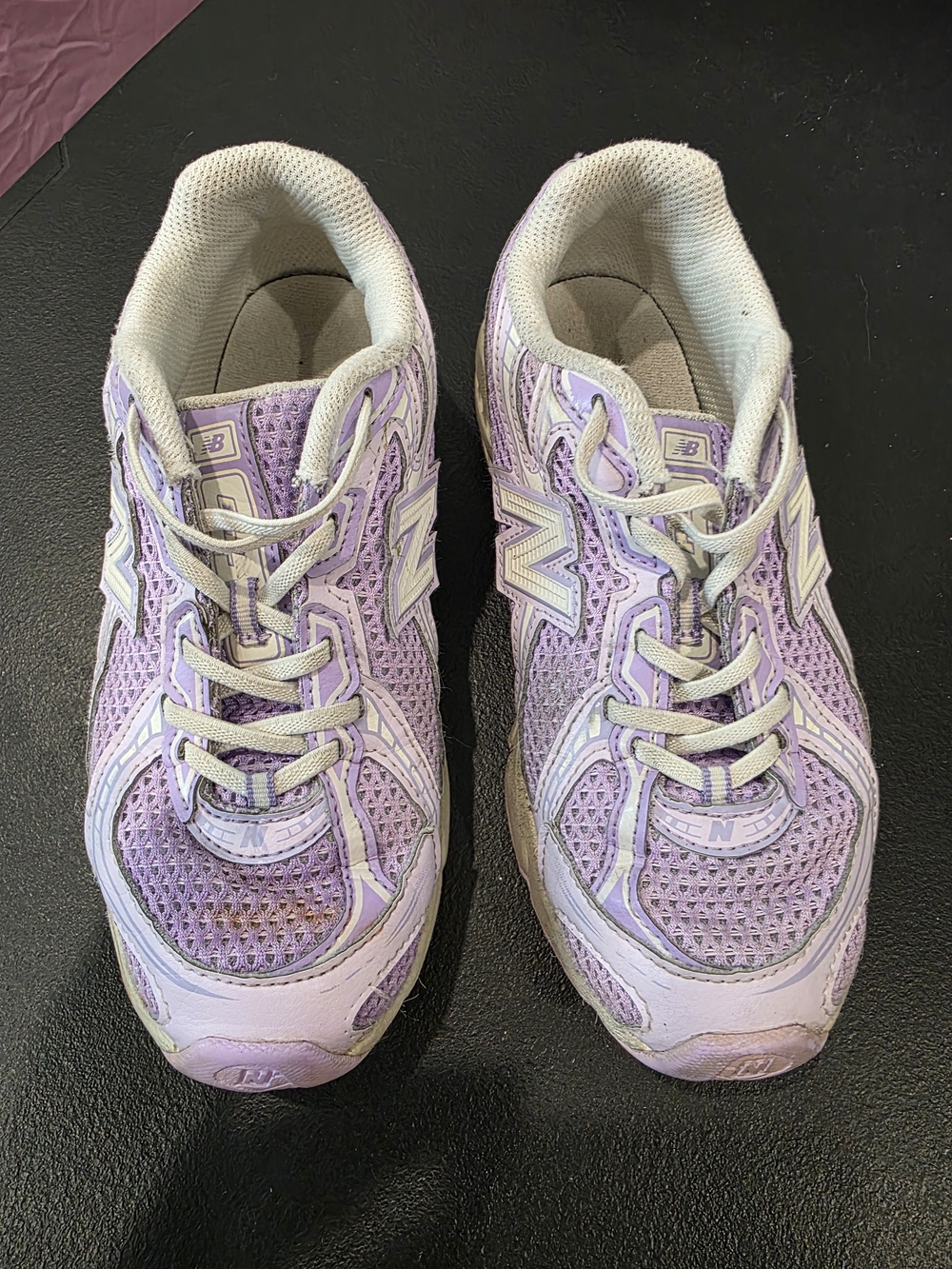 New Balance Women's Lavender Mesh Running Shoes
